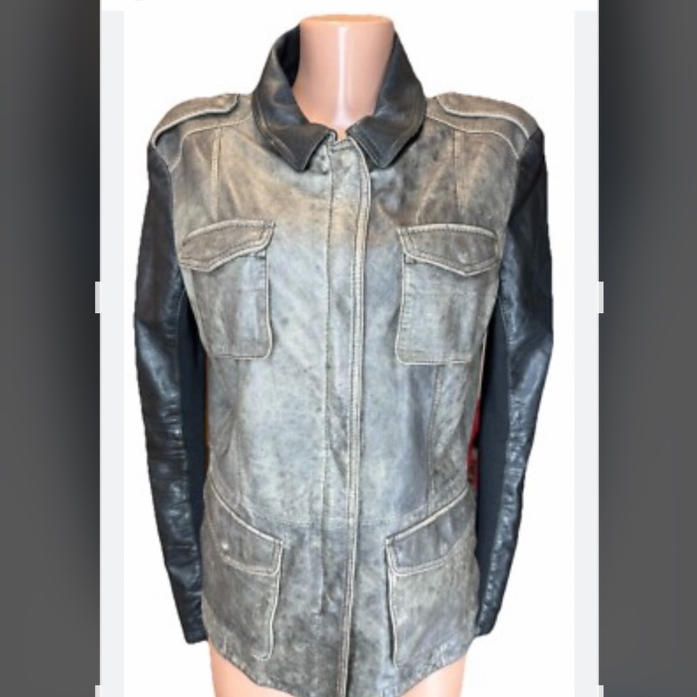 G’ GIMOS Women's Brown and Black Jacket